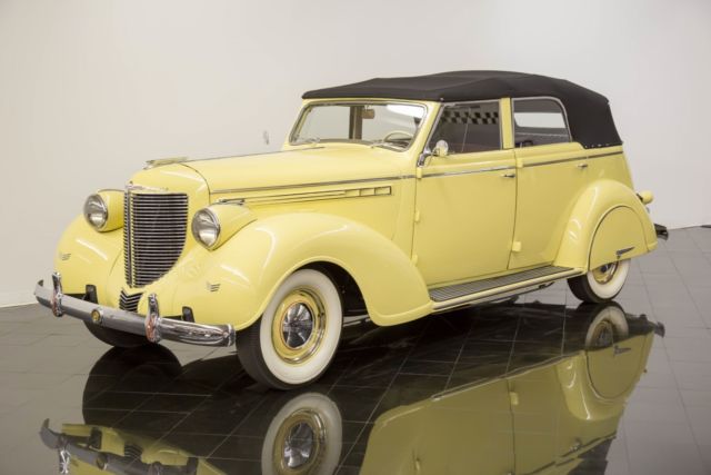 1938 chrysler imperial eight convertible sedan