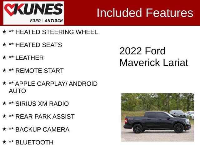 2022 ford maverick lariat