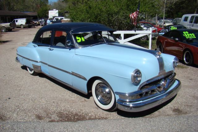 1951 pontiac chieftain sedan series 27 - straight 8