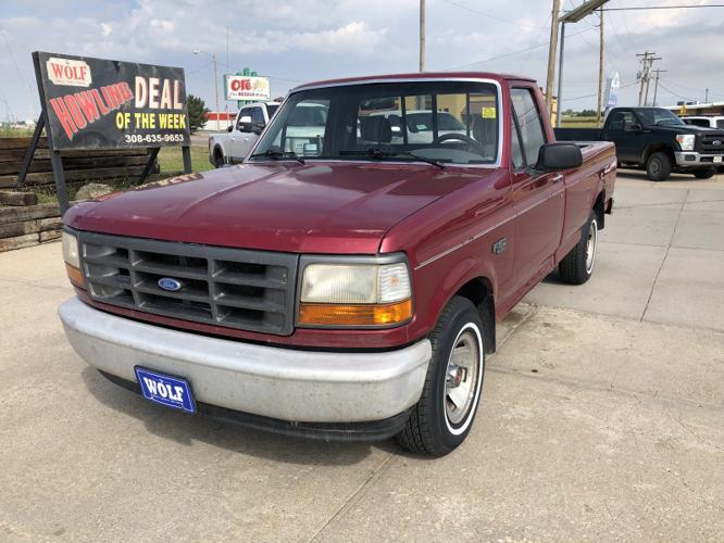 used 1994 ford f150 2wd regular cab scottsbluff, ne 69361 for sale in scottsbluff, nebraska