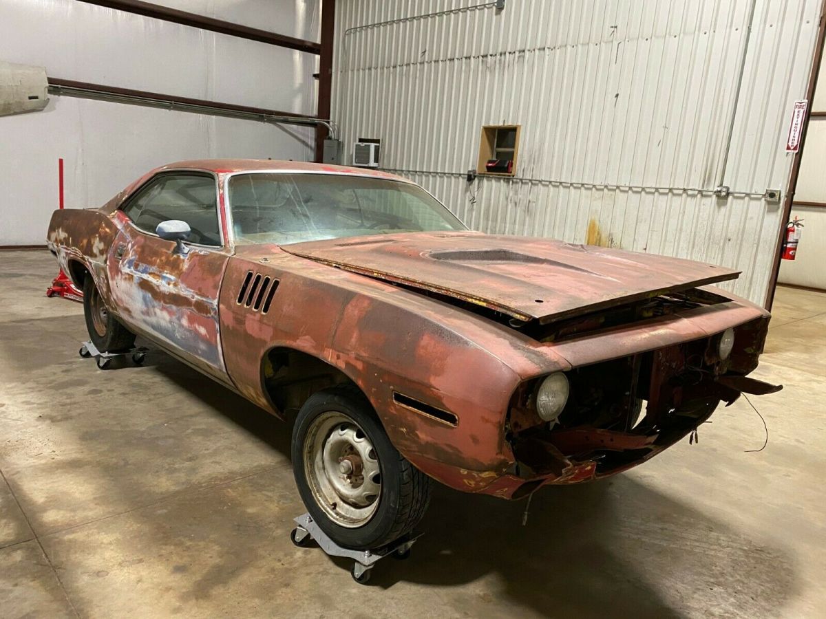 1971 plymouth barracuda cuda 340 curious yellow numbers matching