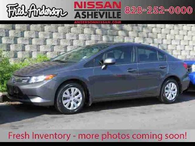 2012 honda civic sdn lx in asheville, nc