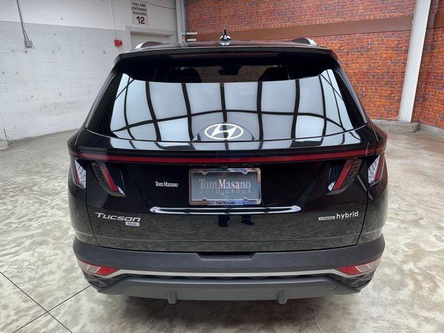 2022 hyundai tucson hybrid blue