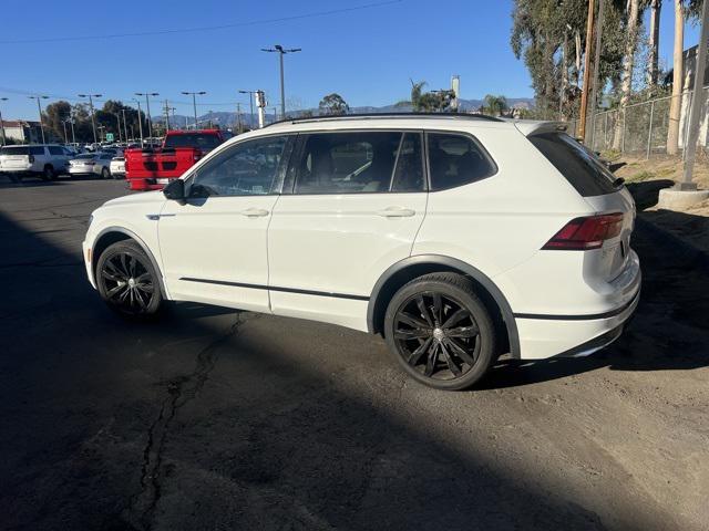 2021 volkswagen tiguan 2.0t se r-line black