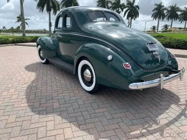 40 ford custom business coupe 295cc 165hp automatic tranny rwd vintage air fsbo