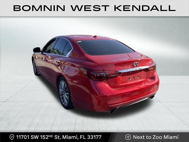 2022 infiniti q50 3.0t luxe