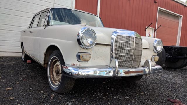 1965 mercedes-benz w110 190dc automatic 1.9l na diesel for parts or restoration