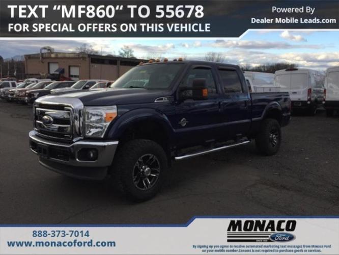 2011 ford f-350 super duty lariat 4x4 lariat 4dr crew cab 8 ft. lb srw pickup for sale in glastonbury, connecticut