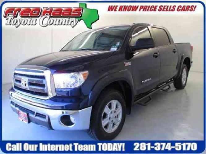 2011 toyota tundra 4wd truck 4wd crewmax short bed 5.7l ffv in spring, tx