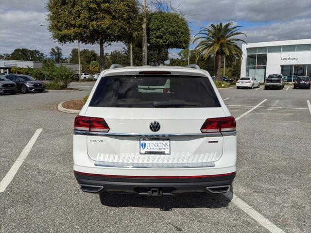 2021 volkswagen atlas 3.6l sel