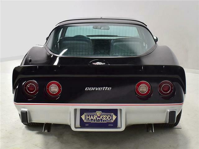 1978 chevrolet corvette pace car 13887 miles black and silver 350 cubic inch v