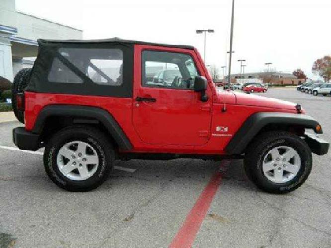 2008 jeep wrangler x in paris, tx