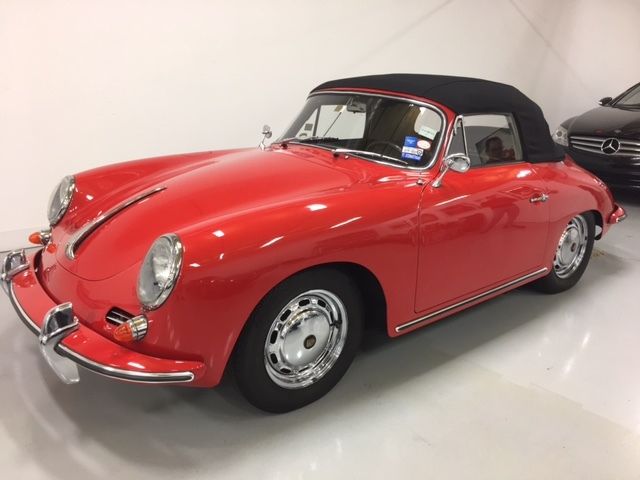 1964 porsche 356 cabriolet