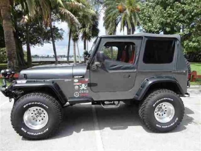 used 1995 jeep wrangler sport 4x4 coupe, 188,382 miles in stuart, fl