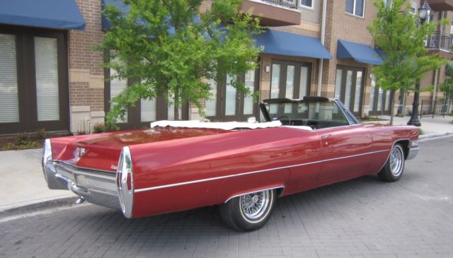 68 cadillac deville convertible ~ with cold ac! ~ rebuilt motor ~solid car in tx