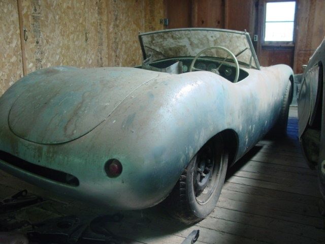 1952 lancia special. german race history. untouched in decades. barn fresh!
