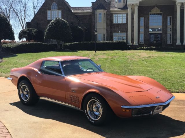 1972 chevrolet corvette stingray hotrod, muscle car