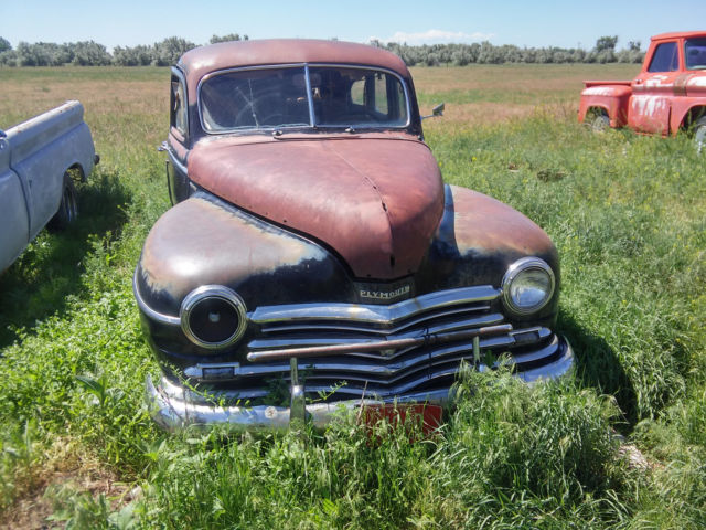 1948 plymouth special deluxe 4dr. sedan
