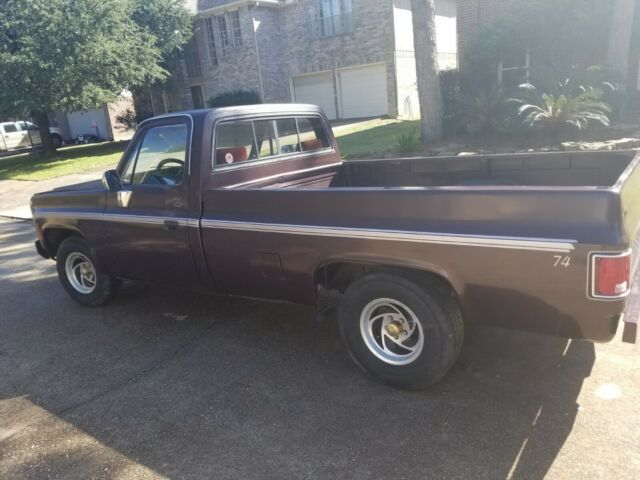1974 chevy c-10 longbed custom deluxe pickup