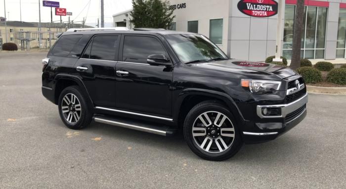 certified 2018 toyota 4runner limited valdosta, ga 31601 for sale in clyattville, georgia