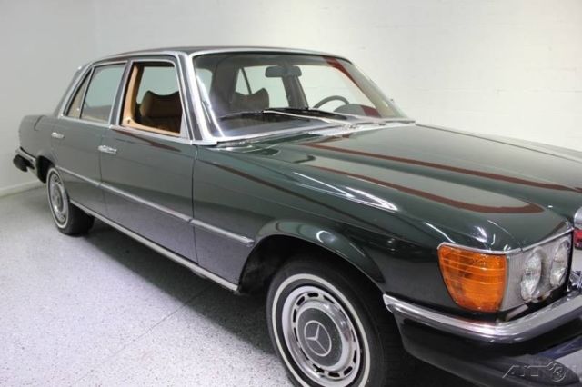 1975 mercedes benz 280s sedan automatic cold a/c green/tan clean title