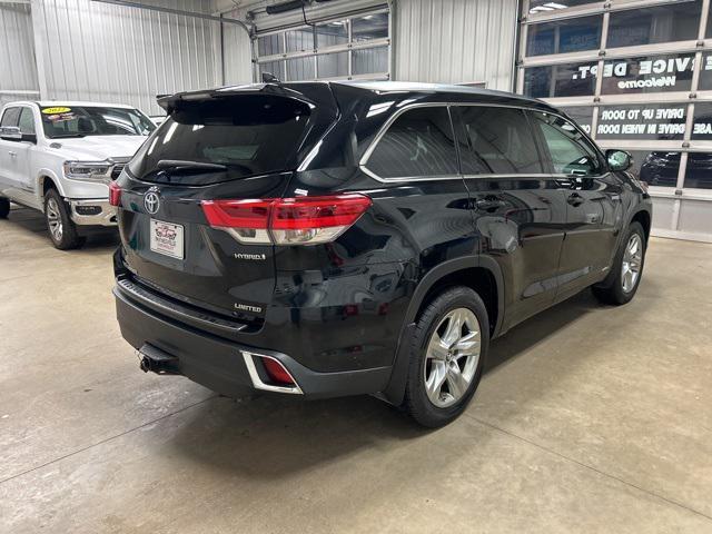 2017 toyota highlander hybrid limited