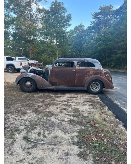 1935 plymouth pj rat rod 12v diesel swap hot rod