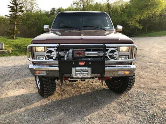 1985 chevrolet k20 4x4 4 speed silverado