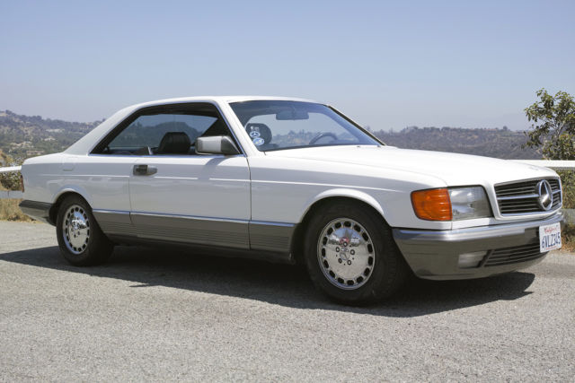 mercedes 500 sec european model sec coupe