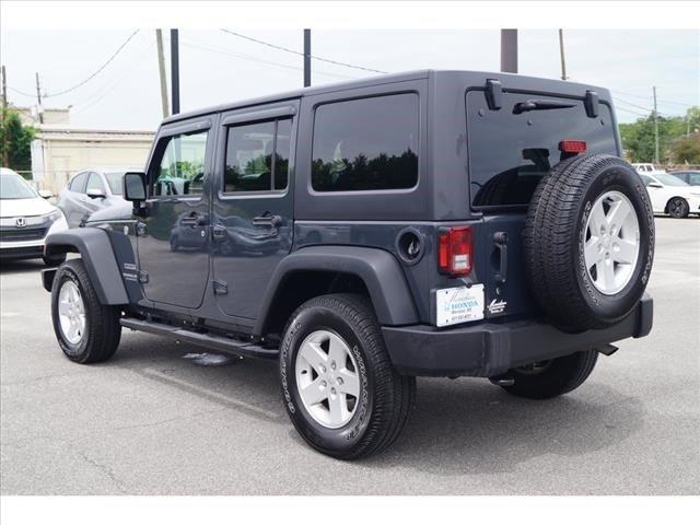 used 2017 jeep wrangler 4wd sport meridian, ms 39301 for sale in meeham, mississippi