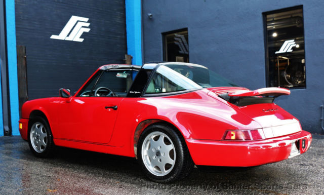 1990 porsche 964 carrera 4 targa manual rebuil motor&transmission servicerecords