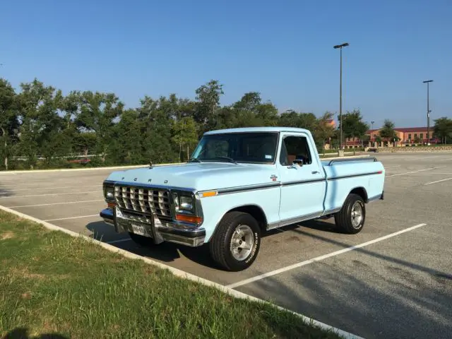 1978 ford f100 ranger xlt 5.0 auto with fac ac 2 wd shortbed