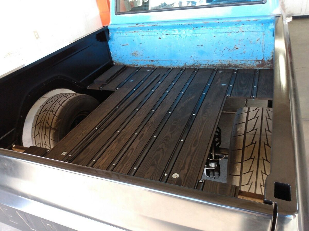 1968 chevrolet c10/k10 blue rwd automatic base
