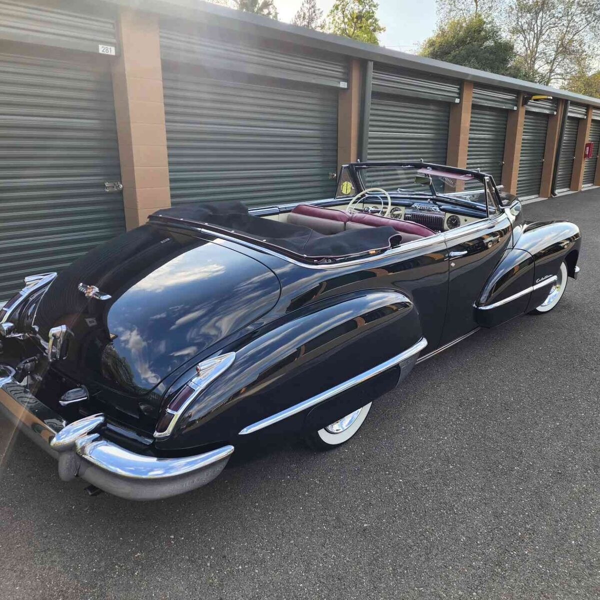 1947 cadillac 62 convertible convertible black