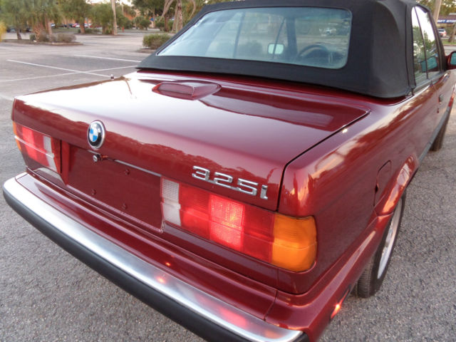 1991 bmw 325i convertible 2-door 2.5l