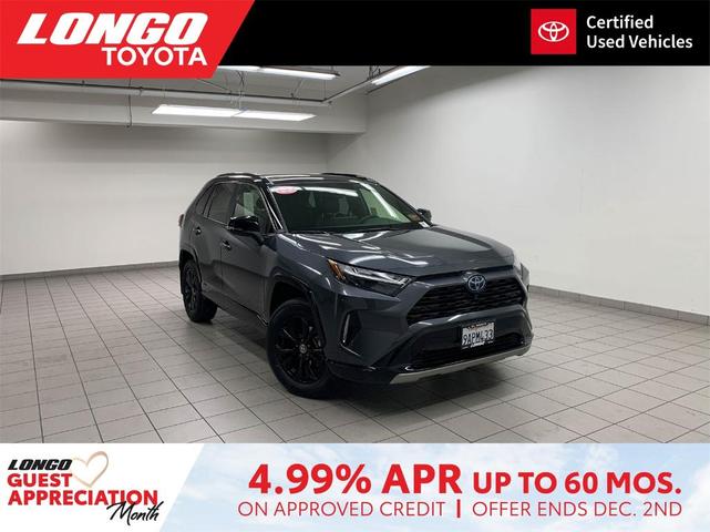 2022 toyota rav4 hybrid xse