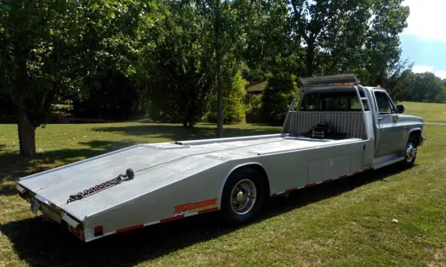 1984 chevrolet c30 454 race drag car hauler transporter tow truck w/ winch! nhra