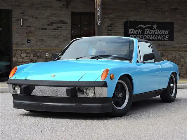 1973 porsche 914 olympic blue 1 owner car