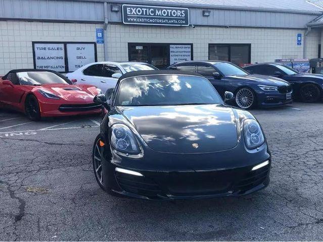 2016 porsche boxster black edition
