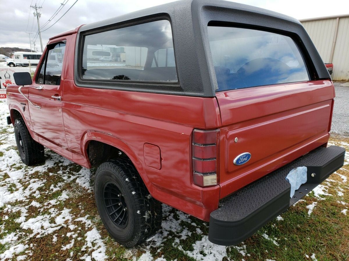 1980 ford bronco 4x4 low mileage - no reserve