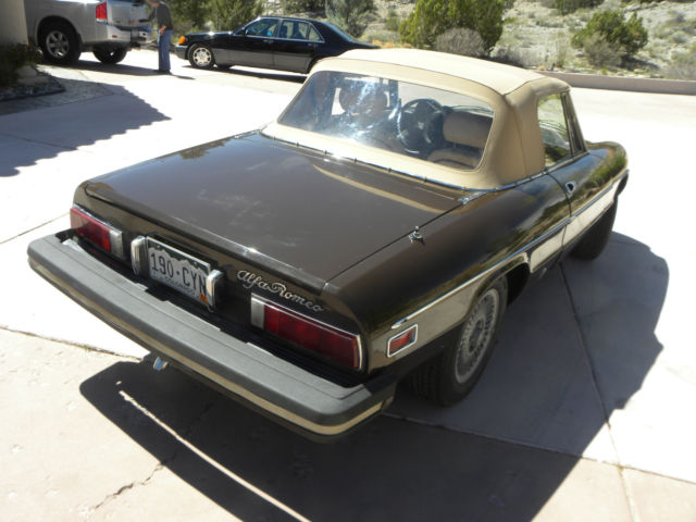 1978 alfa romeo spider- 28,000 miles