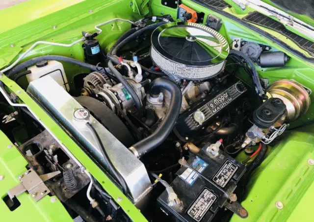 360 magnum / v-8 crate- - sublime green in color with black interior - 373 gears