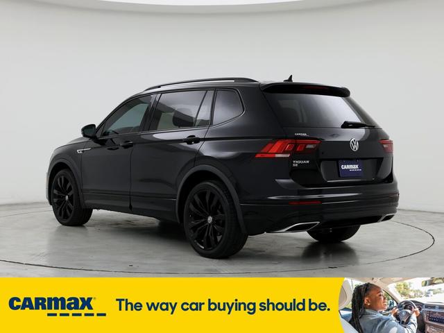2021 volkswagen tiguan se r-line black