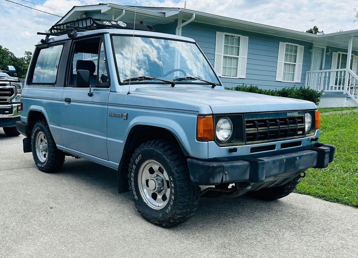 1988 dodge raider - 2 door suv 2.6l automatic 4x4 - imported for dodge