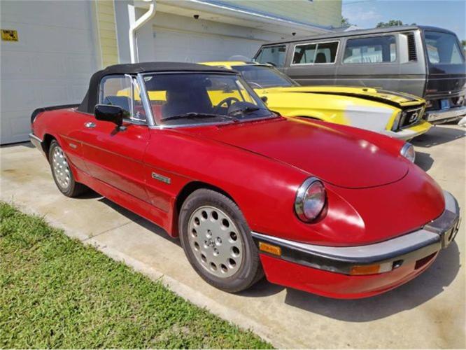 1986 alfa romeo spider in cadillac, michigan
