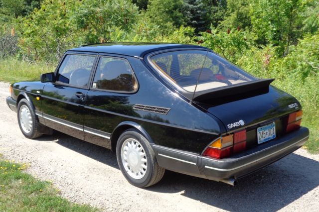 1992 saab 900s 16-valve 5-speed sunroof 3-door classic saab