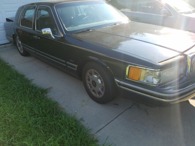 black, 4 dr. gray interior, great hobby car
