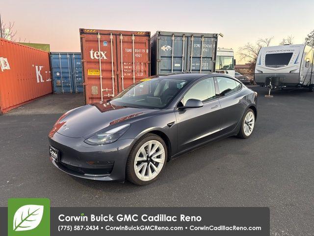 2022 tesla model 3 standard range