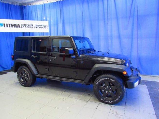 2016 jeep wrangler 4wd unlimited sport for sale in anchorage, alaska