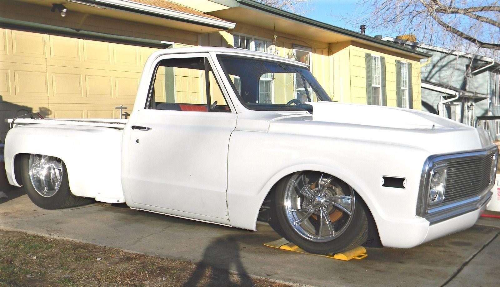 1972 chevrolet c-10 step side 600hp roller 496